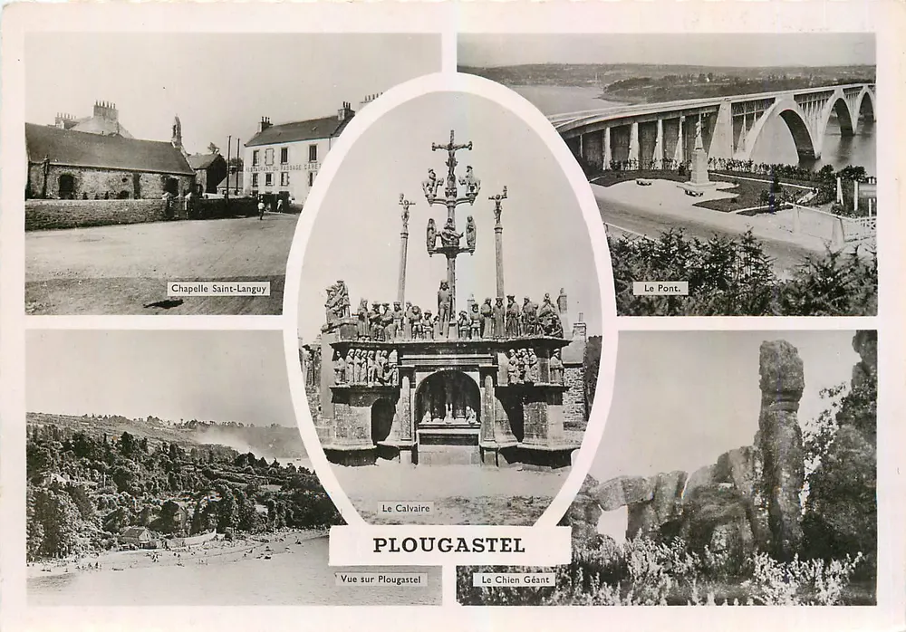 Plougastral — Panoramablick — Editions Gaby, Nantes - Vorderseite