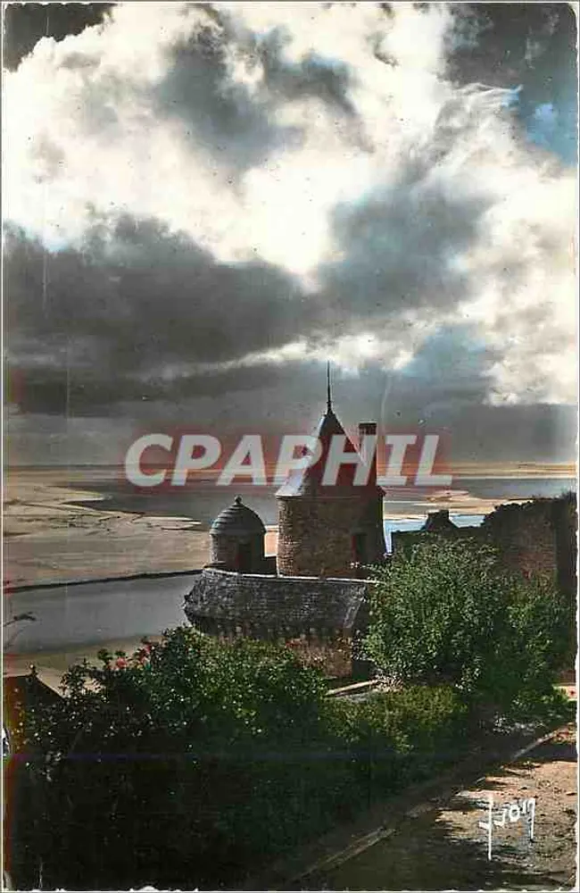 Mont Saint-Michel — Die Mauern - Westseite — R. Jagg, Nr. B.C. 179 - Vorderseite