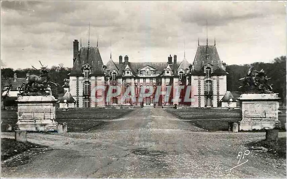 Kasteel van Grosbois — Hoofdgevel — Ed. d'Art A.P. II, Parijs - Voorkant