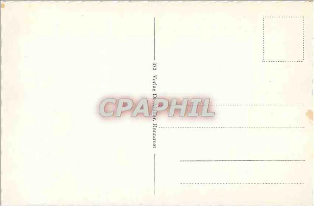Hannover — widok panoramiczny z zabytków — Verlag Dr. Müller, Hannover, n° 372 - Rewers
