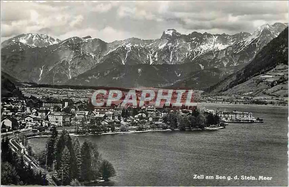 Zell am See g. d. Stein. Meer — panoramische uitzicht — Echle Photographie Z 7 - Voorkant