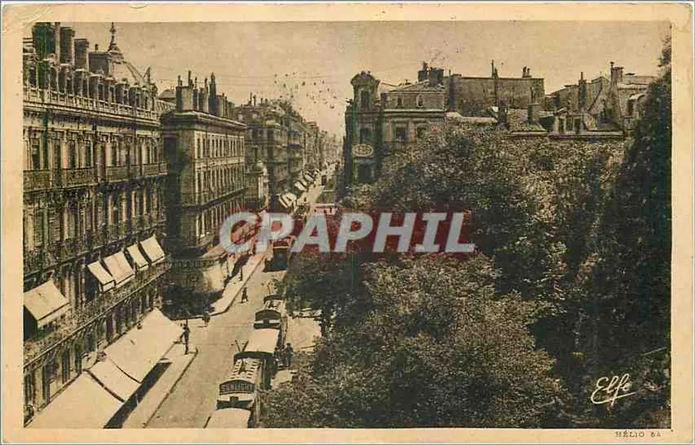 Vista de rua em Toulouse — Hélios 64, editor Elfe - Frente