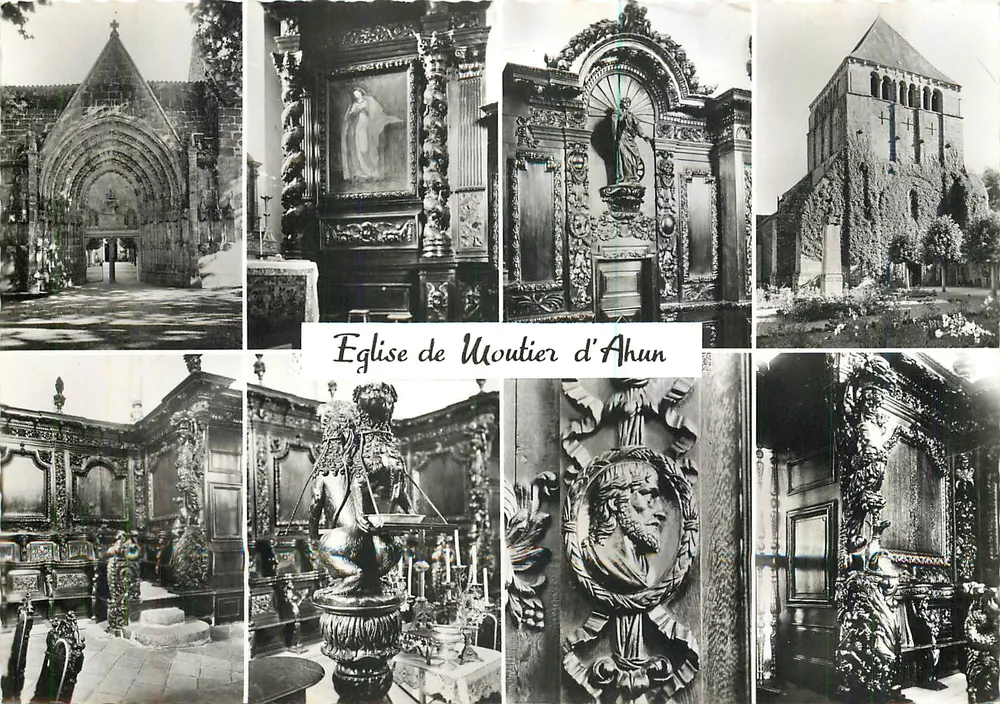 Kerk van Moutier-d'Ahun — (Geclassificeerd als Historisch Monument) — Edities ESTEL, Frankrijk - Voorkant