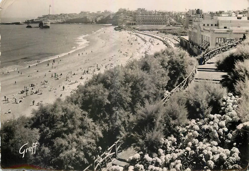 Biarritz — La Grande Plage — Greff - Voorkant