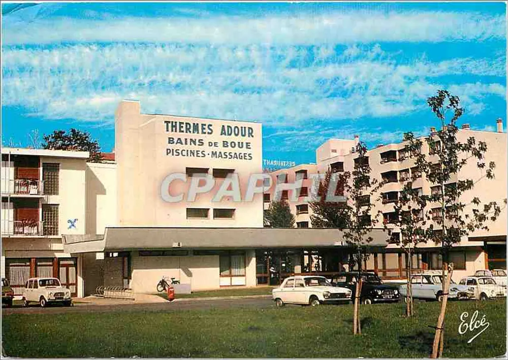 Thermes Adour — Banhos de Lodo, Piscinas, Massagens — Editora Elcée, n° 6368 - Frente