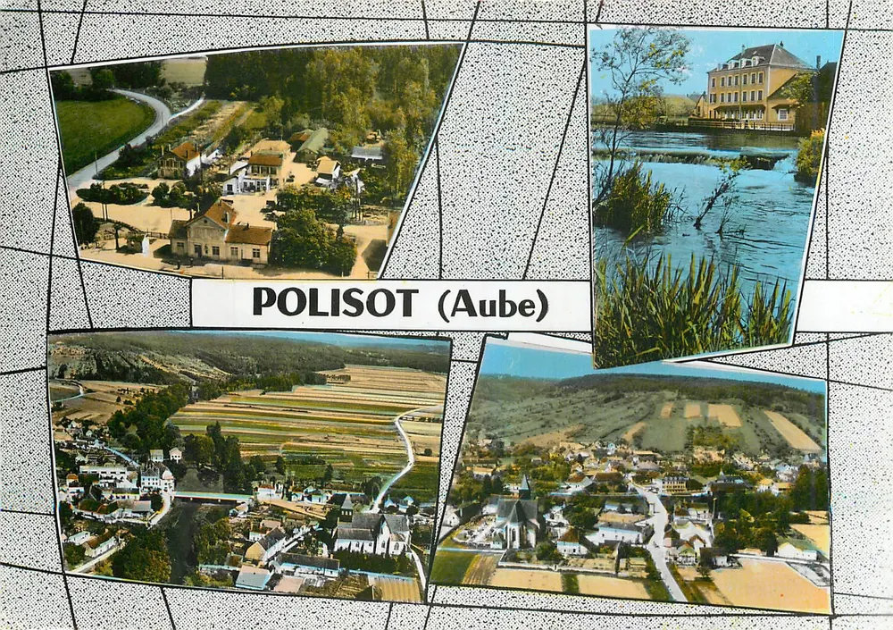 Polisot (Aube) — vista panorâmica — Comber Imp. Macon - Frente