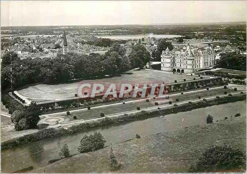 Le Lude (Sarthe) — Os Jardins e o Castelo — Edição Lapie - Frente
