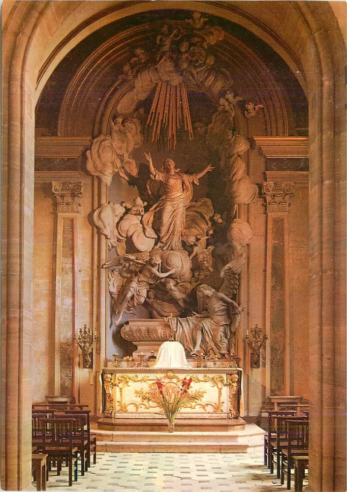 Abadia de Mondaye — A Assunção do século XVIII — Edição Normanda SOULBEY - Frente