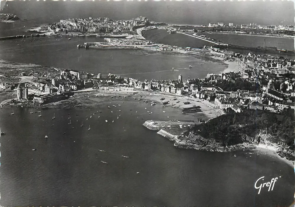 Saint-Servan und Saint-Malo — Luftaufnahme — Éditions Greff - Vorderseite