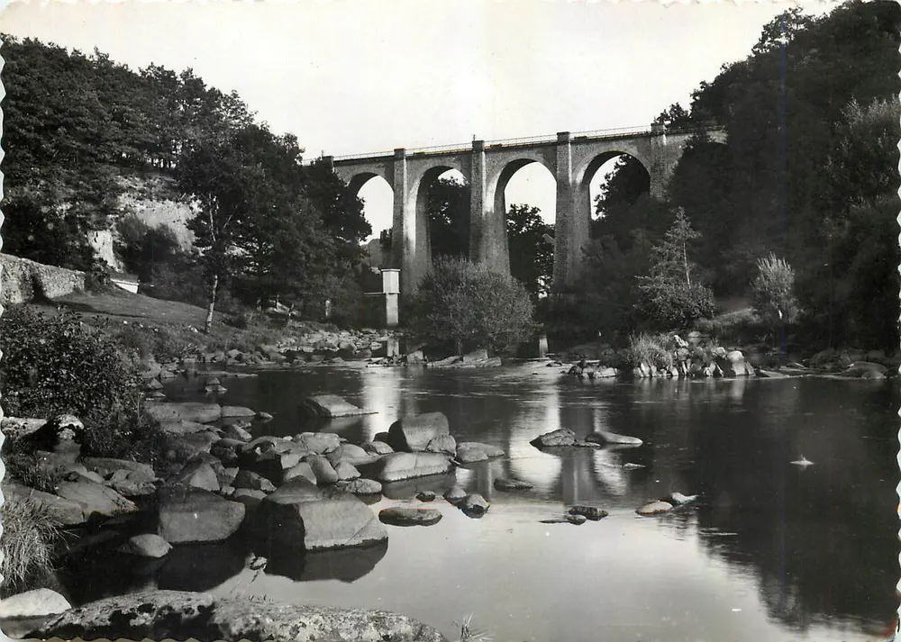 Népès-Viadukt — Nahe Laroquebrou (Cantal) — Verlag: Autillag - Vorderseite