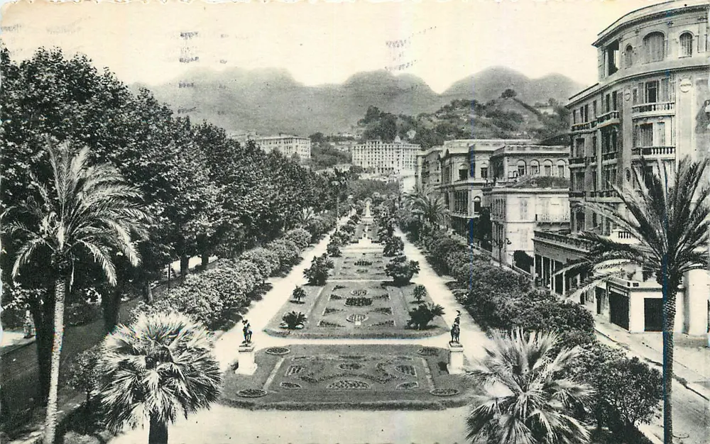 Os Jardins Públicos — Menton — Editor L. Gilletta et Cie, n° 921 - Frente