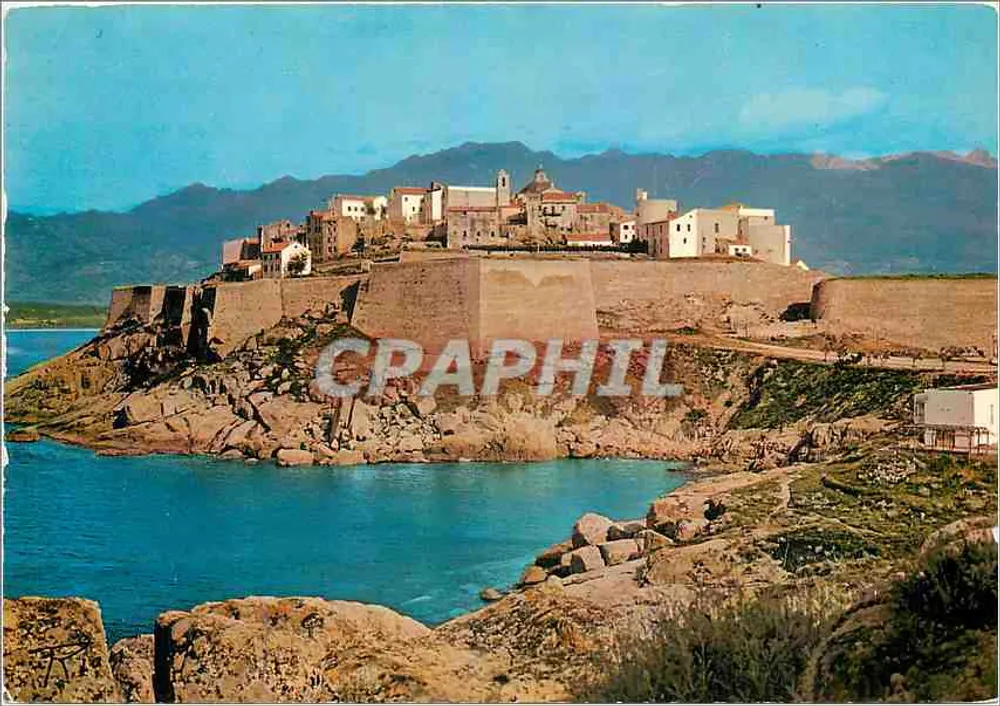 Calvi - A Cidadela — vista panorâmica — editora não visível - Frente