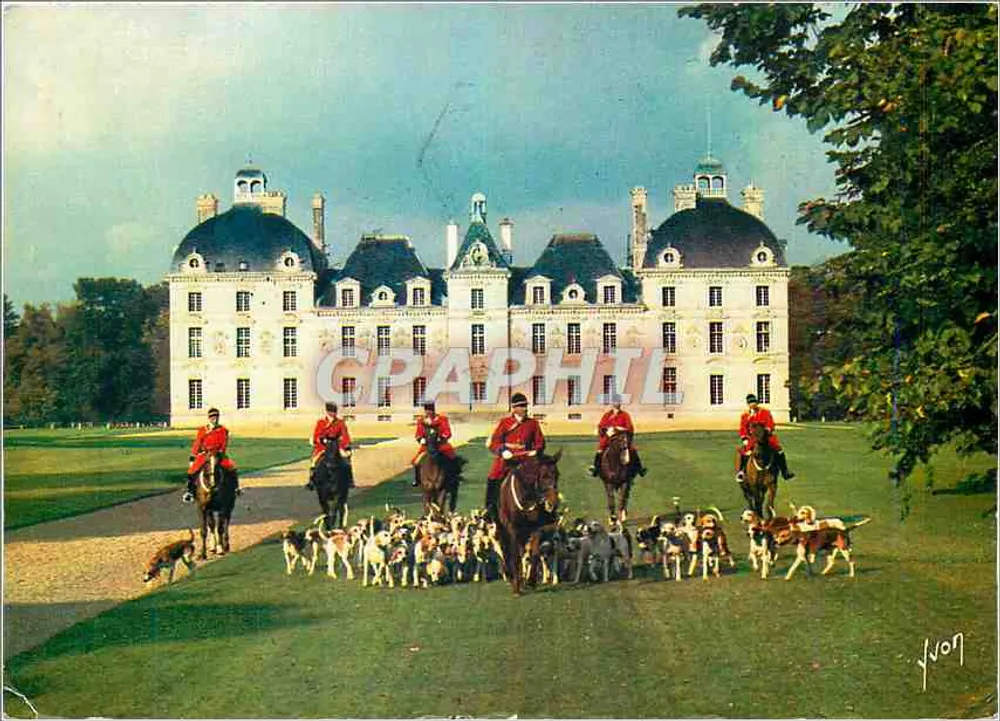 Château de Chambord — Château de Cheverny (Loir-et-Cher) — Éditeur Jean-Jaurès - Recto