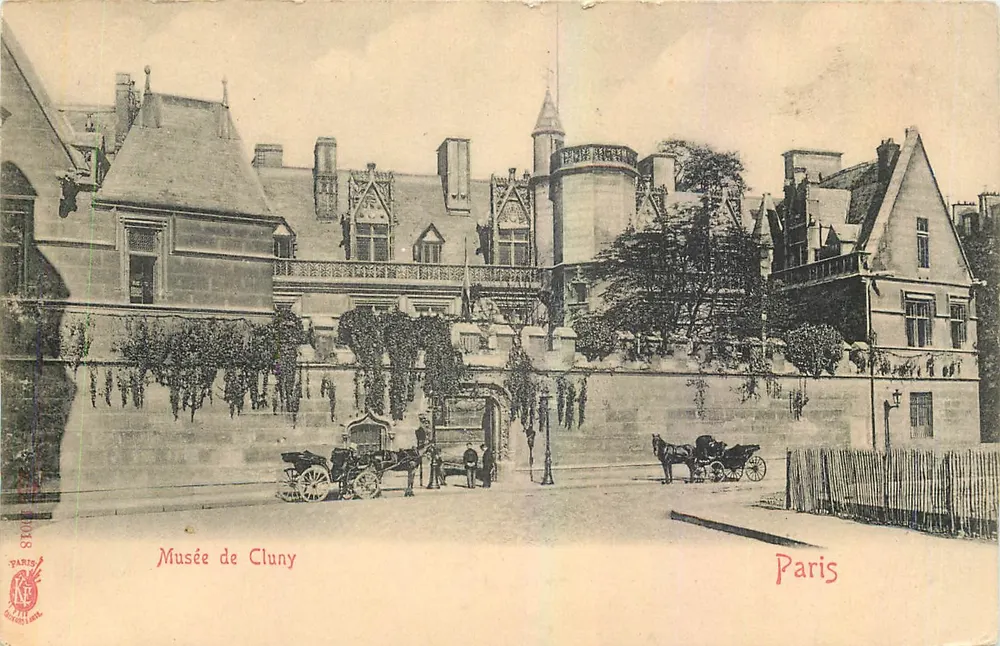 Museu de Cluny — Paris — editor Paris, n° 1048 - Frente