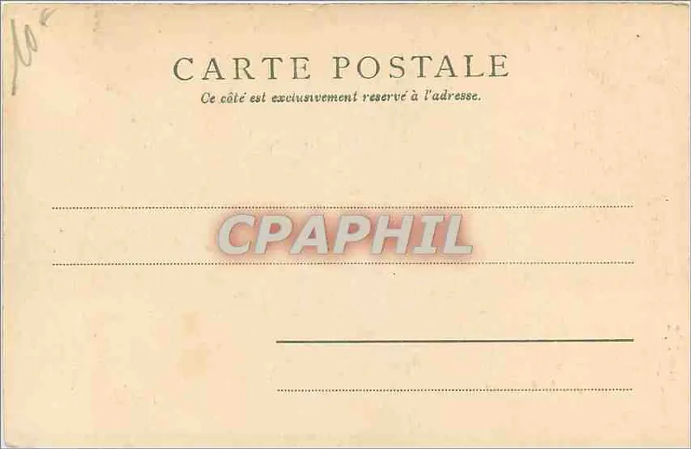 Museu de Cluny — Paris — editor Paris, n° 1048 - Verso