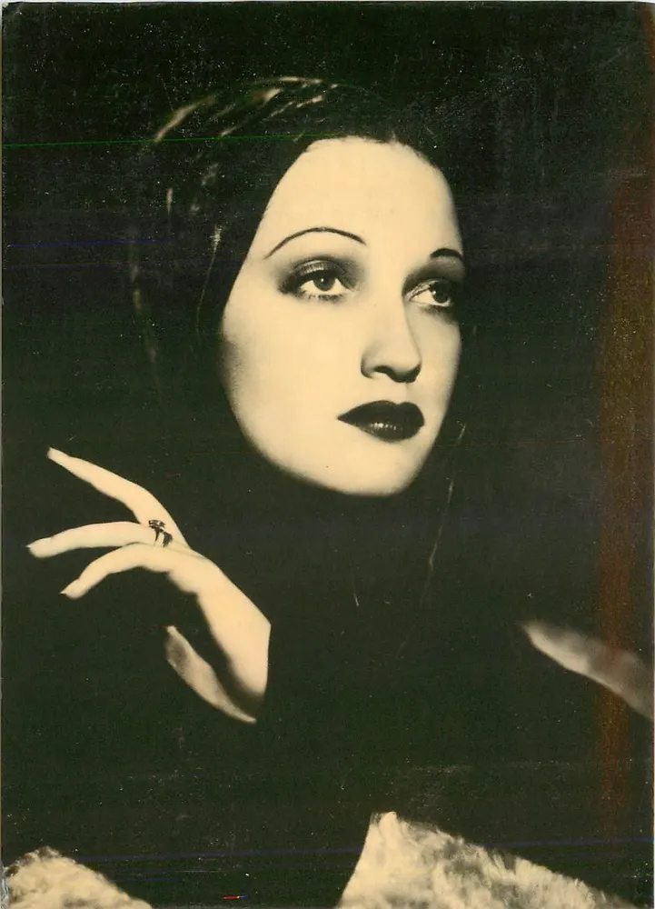 Dorothy Lamour — Retrato — Camden Graphics, PC 313 - Frente