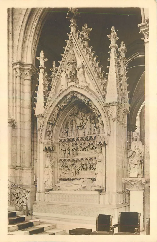 Túmulo de Dagobert — XIIIº século — Coleção do Museu, Nova série n° 12 (66) - Frente