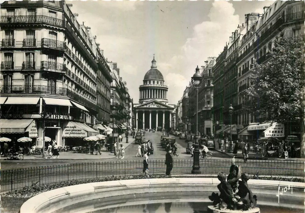 Place Edmond-Rostand — Rue de l'Arago — Panthéon — Éditions Phil - Recto