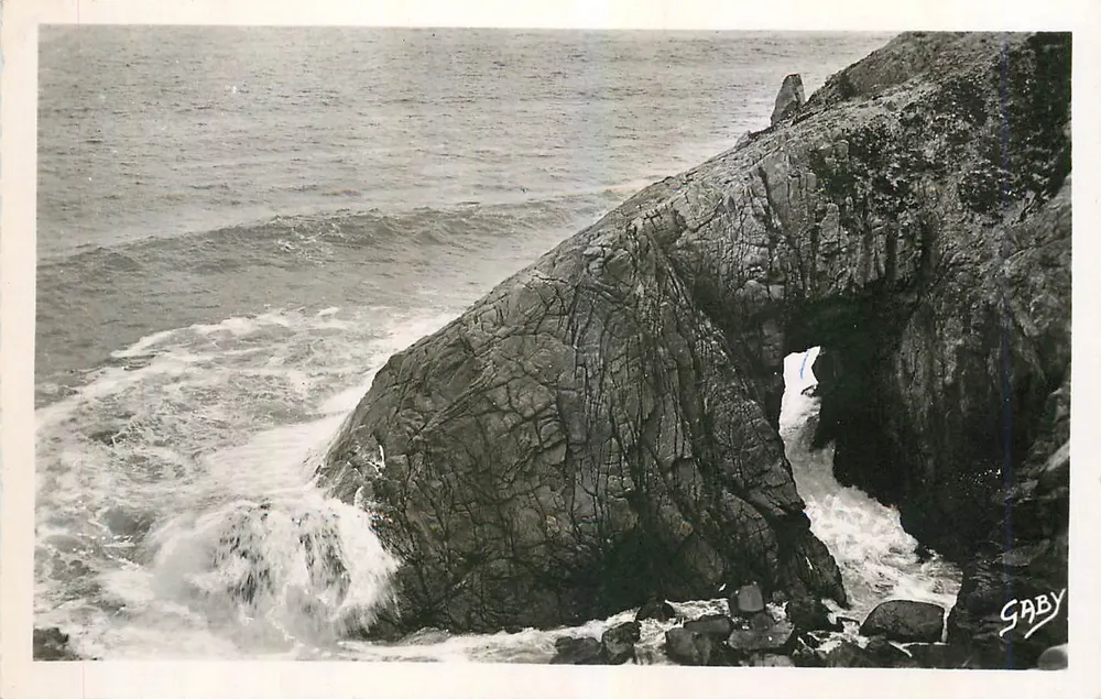Grotta di Port-Bara — Quiberon (Morbihan) — Edizioni Caby - Recto