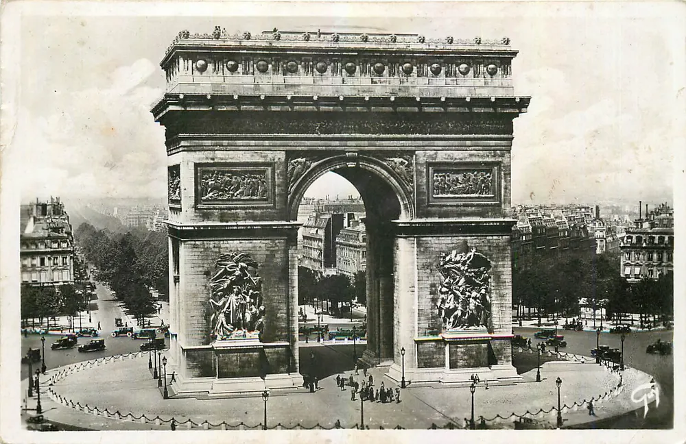 Arco da Vitória da Estrela — Paris — Edição D'Art Sainte-Croix - Frente