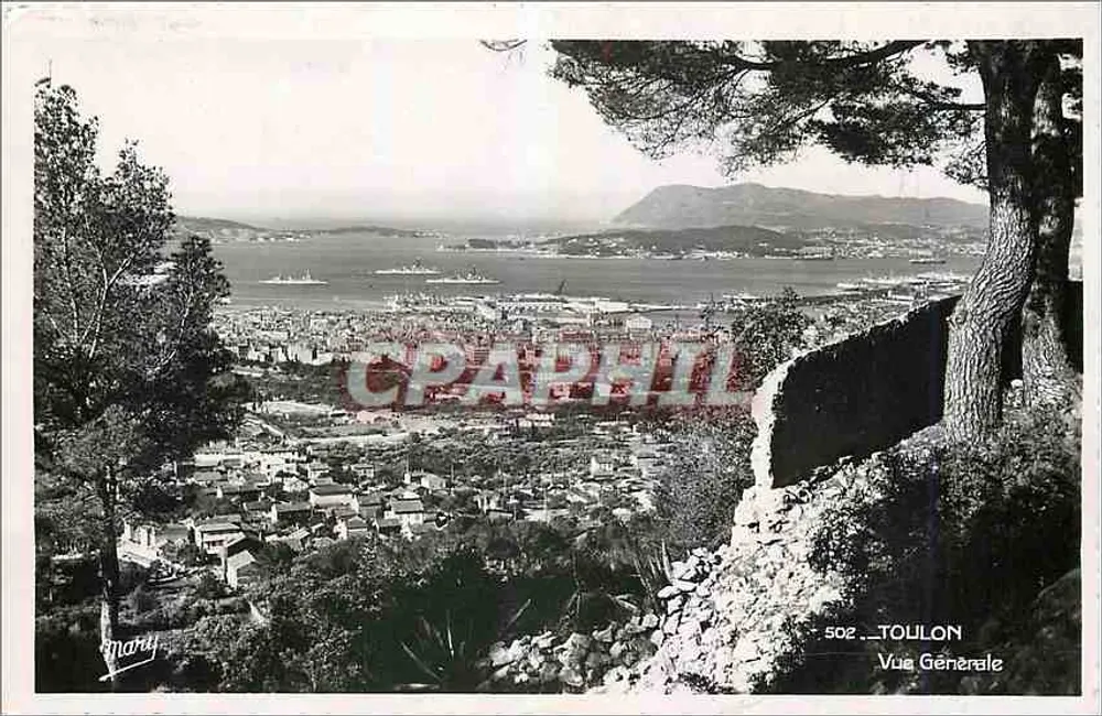 Toulon — Vista Geral — Ed. MARY, 502 - Frente