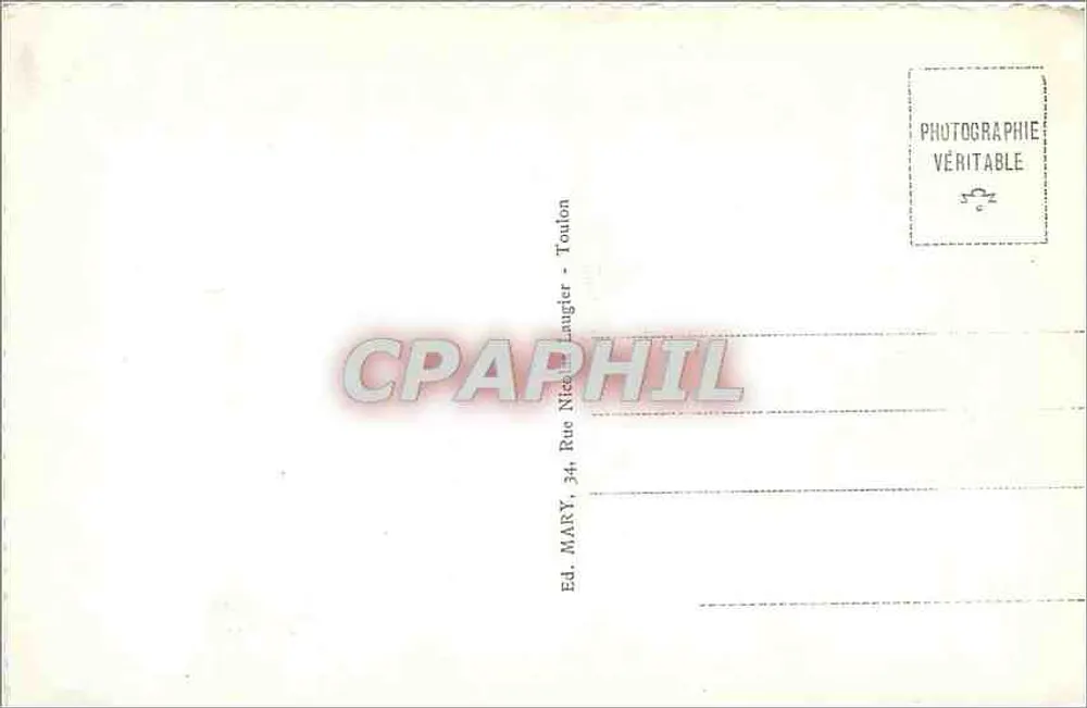 Toulon — Vista Geral — Ed. MARY, 502 - Verso