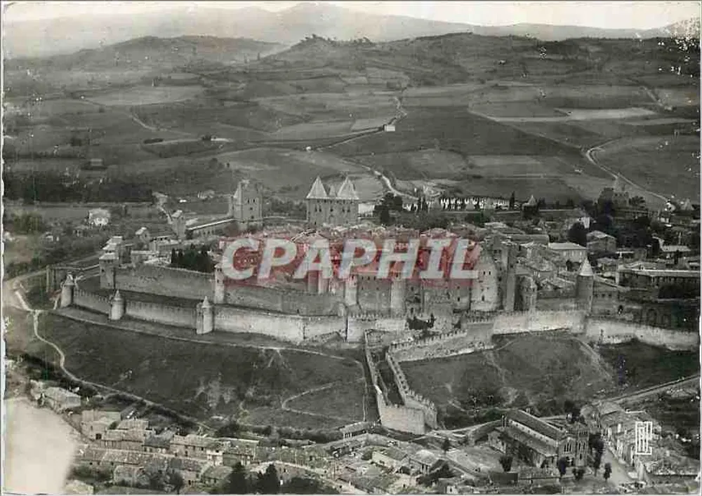 Carcassonne — Cidade Medieval — Editor: C.P.A.P.H.I.L. n° 461 - Frente