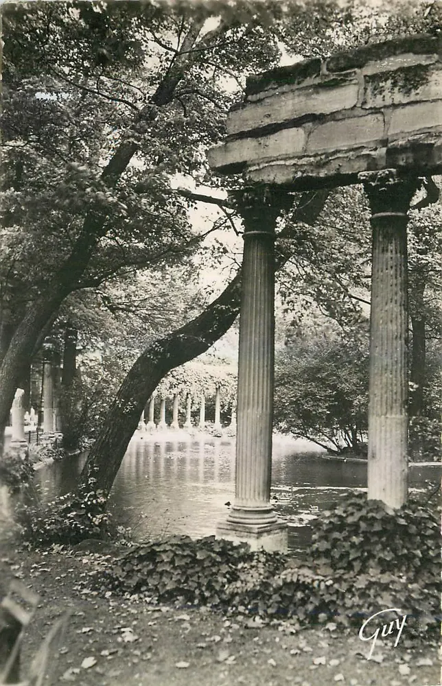 O parque Monceau — A Naumachie (1778) — Éd. Art & Guy, n° 361 - Frente