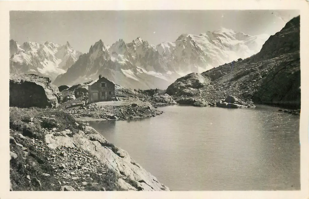 Les Aiguilles de Chamonix vues du Lac Blanc — Photo Mont-Coutet, Chamonix - Recto