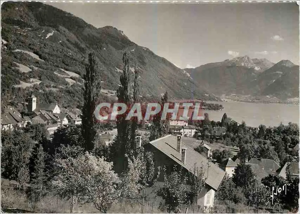 Lac d'Annecy — Vue générale — Talloires — Éditions d'Art, Paris - Recto