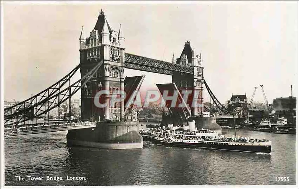 Tower Bridge — abertura — 17995 - Frente