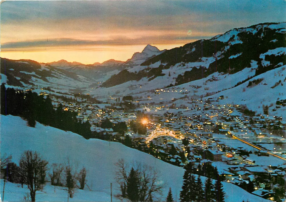 Mégeve — Croisette de la Station — Éditions de France, n° 19966 - Frente