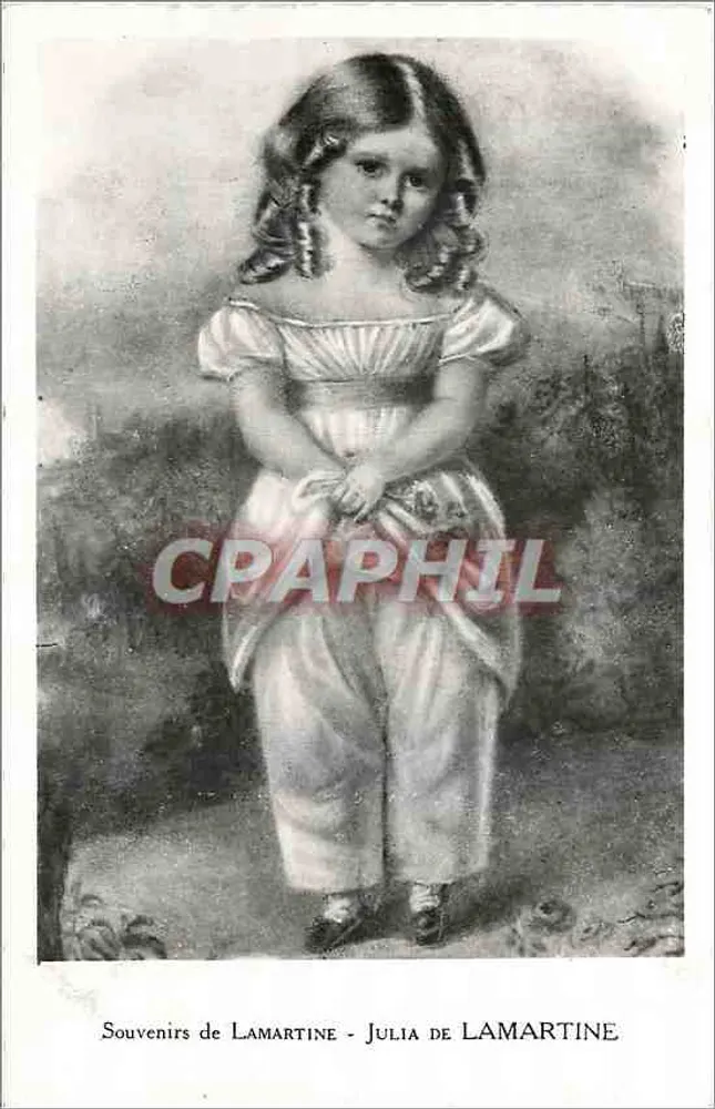 Julia de Lamartine — Recordações de Lamartine — Edição Comibier - Frente