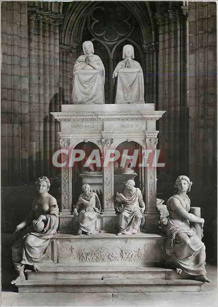 Tumba de Luis XII y Ana de Bretaña — Saint-Denis (Seine) — Service Commercial Historiques - Anverso