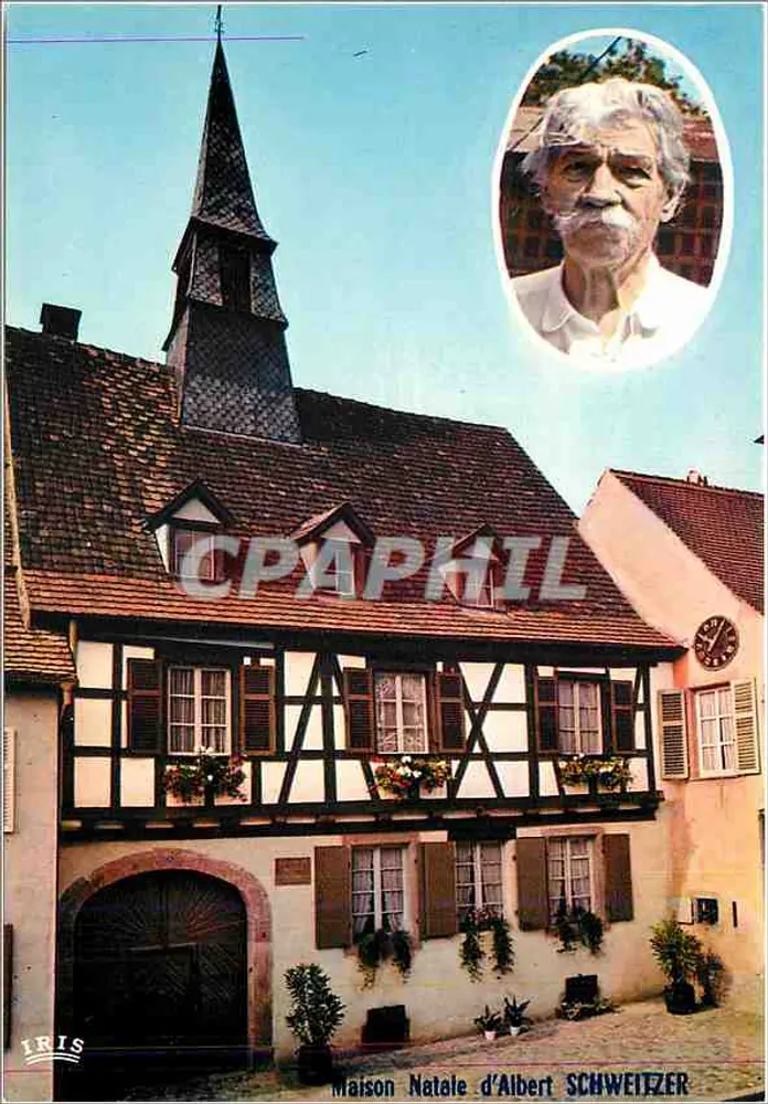Geburtsort von Albert Schweitzer — Kaysersberg (Oberelsass) — Éditions Hachette - Vorderseite