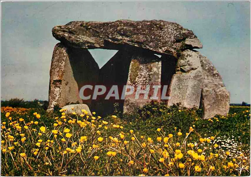 Dolmen von Kercadoret — Locmariaquer (Morbihan) — Éditions d'Art Jos - Vorderseite