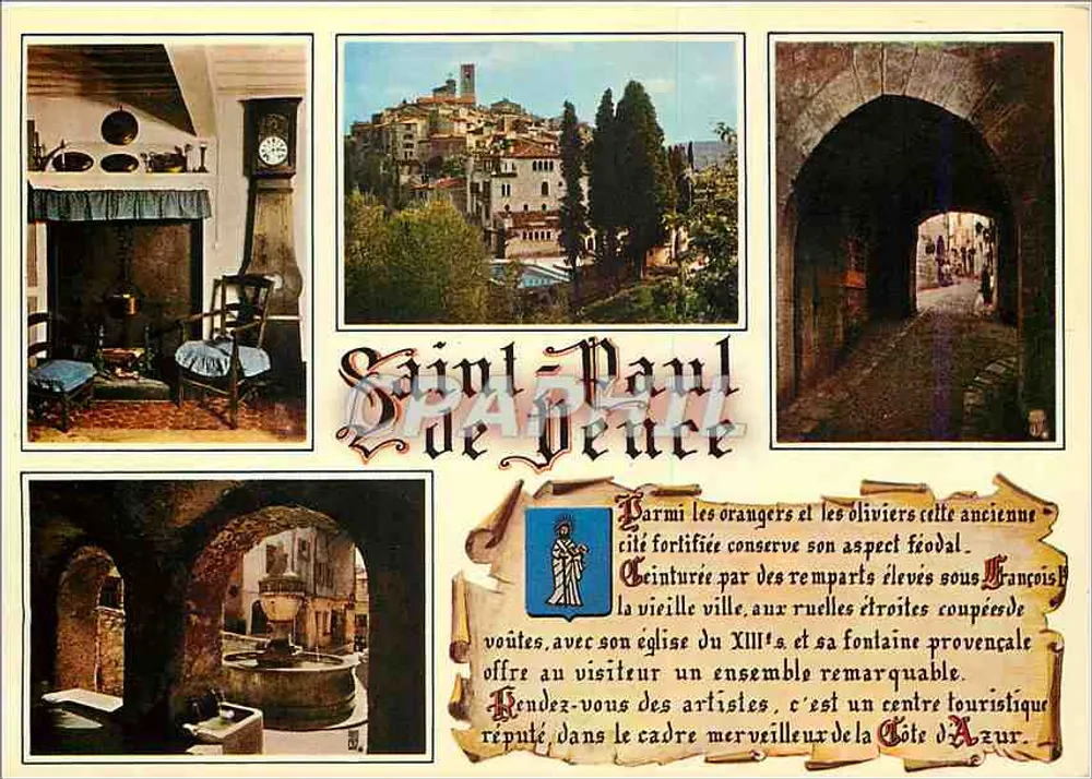 Saint-Paul-de-Vence — Landschaften Frankreichs — Editions S.E.P.T. - Nice - Vorderseite