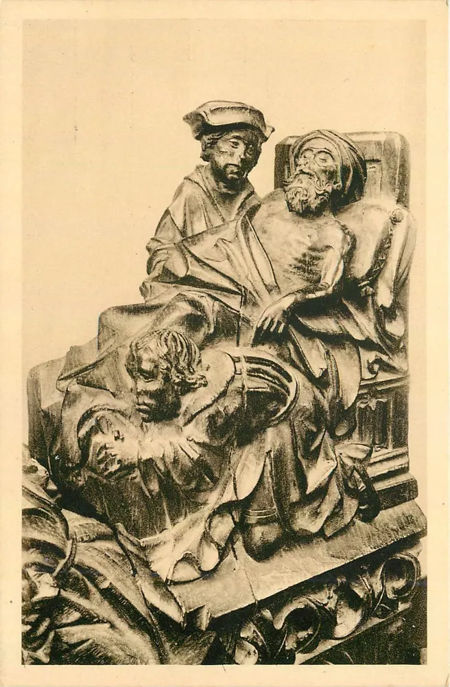 Die Stühle der Kathedrale von Amiens (16. Jahrhundert) — Rampen — Der Tod Jacobs — R. Caron, phot. Verlag, Amiens - Vorderseite