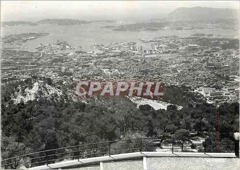Allgemeiner Blick auf Toulon — Einnahme der Beaumont-Turm — Éditions CIGGONE - MONNACO - Vorderseite