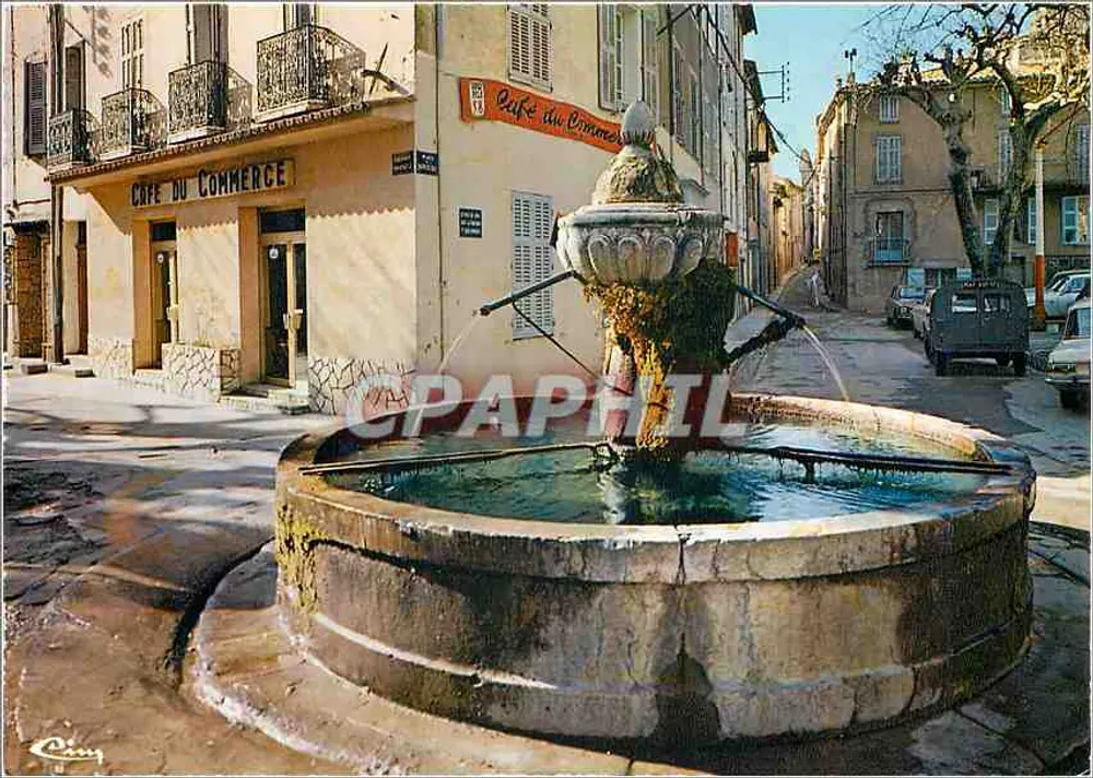 Fontaine — Flayosc (Var) — Café do Comércio — Repro Interféric - Frente