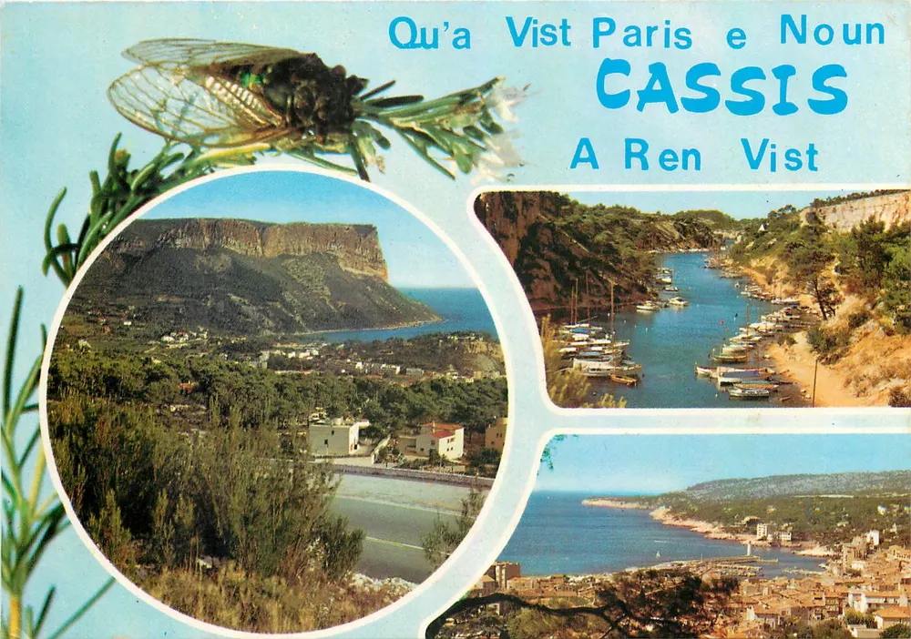 Cassis — Allgemeiner Blick — REFLETS DE PROVENCE - Vorderseite