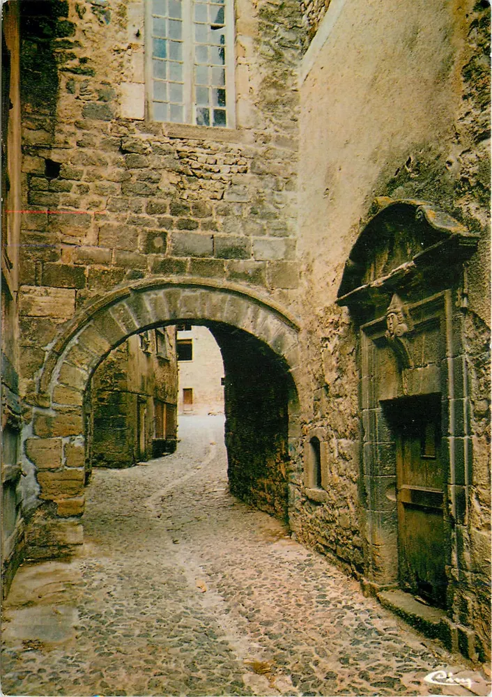 Bilhôme (P.-de-D.) — Straße der Schlachter in der mittelalterlichen Handwerker-Gegend — Verleger Cambier, Mâcon - Vorderseite