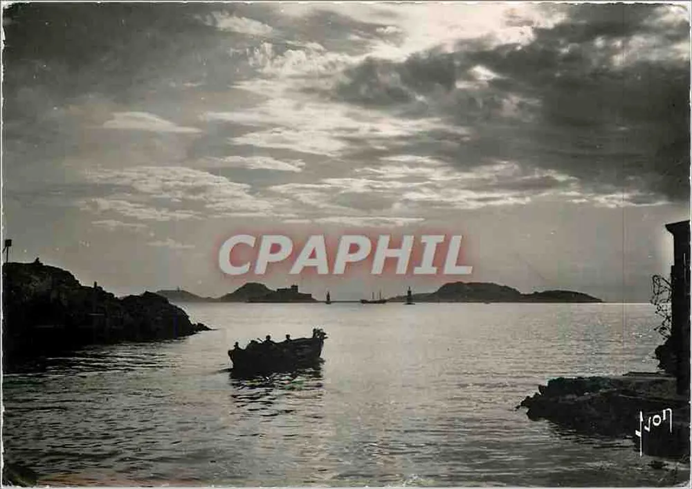 As Ilhas ao entardecer — Marselha (B.-du-R.) — Editor: Paris, 1960 - Frente