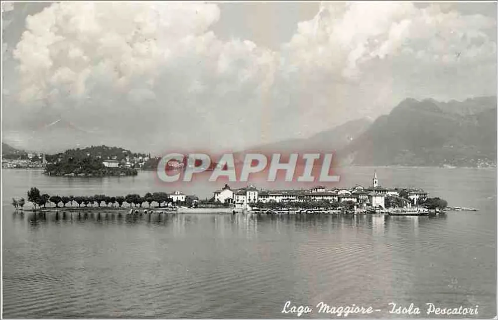 Lago Maggiore — Ilha dos Pescadores — Fotografia Turrisi - Frente