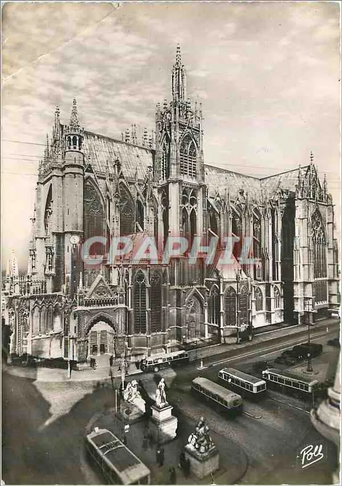 Metz - A Catedral e a Praça das Armas — Edições Piercion, n°37 - Frente