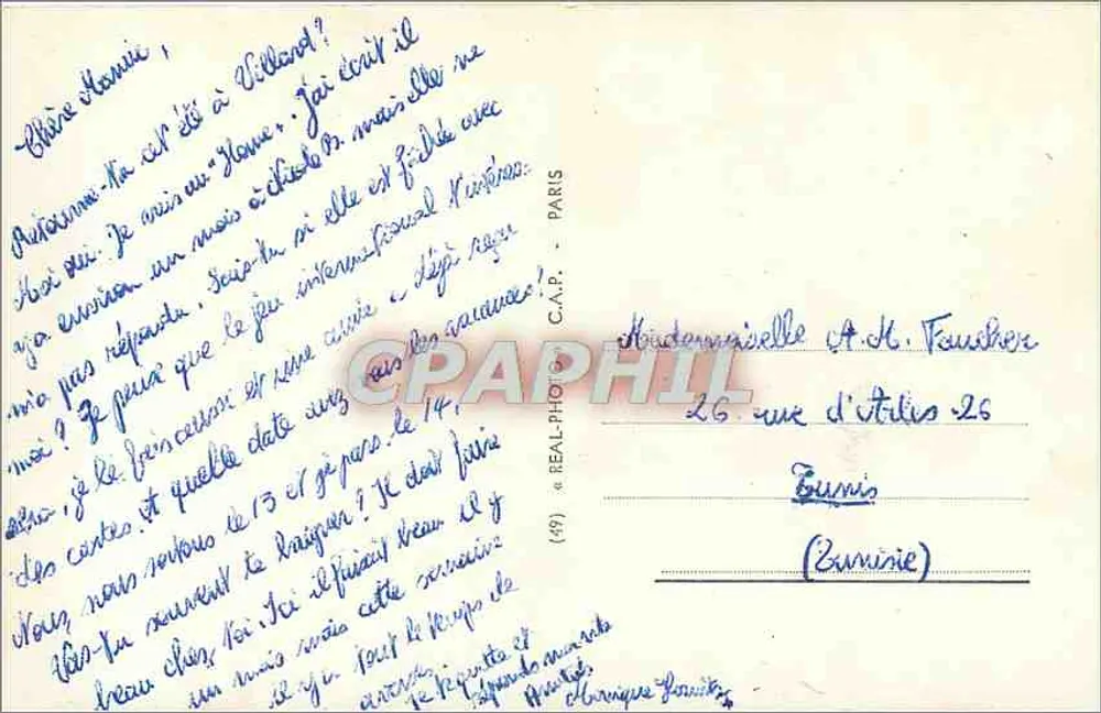 Metz — O Quartel Geral — editor A.A. n°54 - Verso