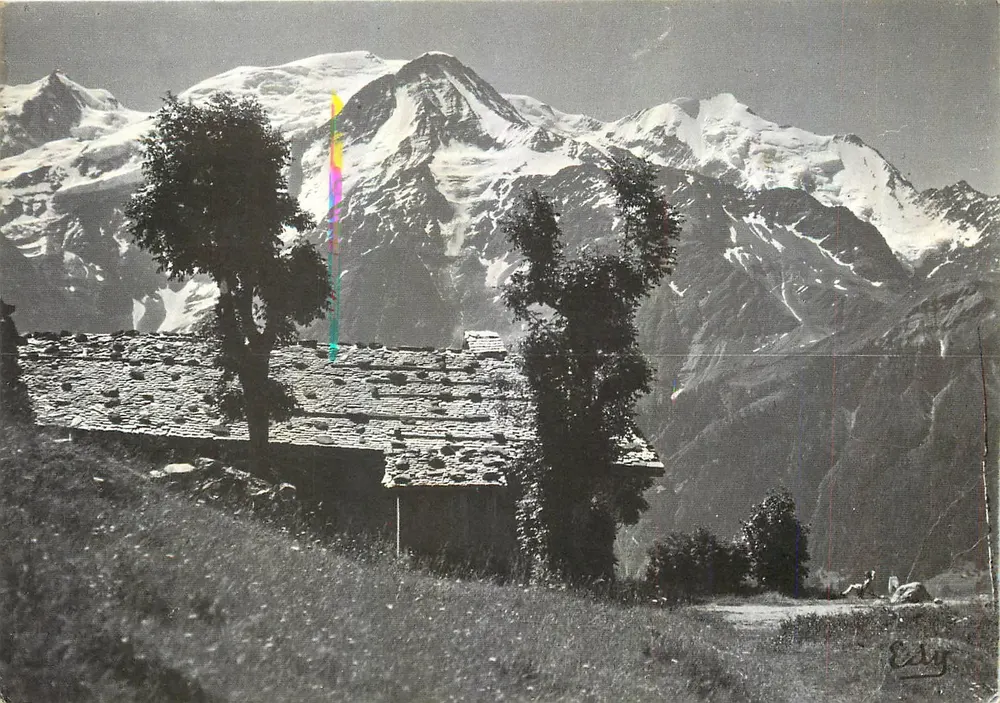 Gegen die ewigen Schneefelder — Mont Blanc — Verlag EDY, Nr. 2625 - Vorderseite