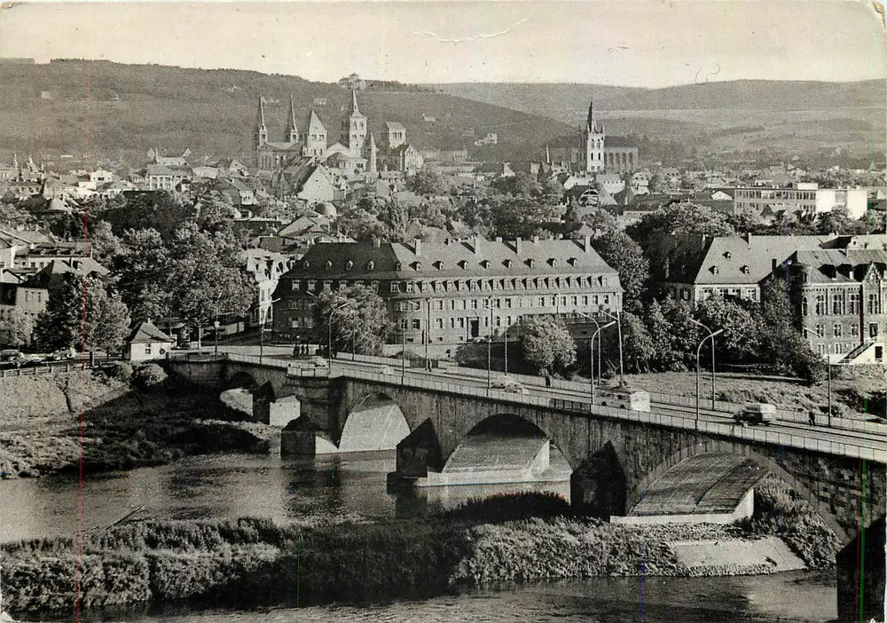 Uitzicht op Trier — Mosel — uitgever niet zichtbaar - Voorkant