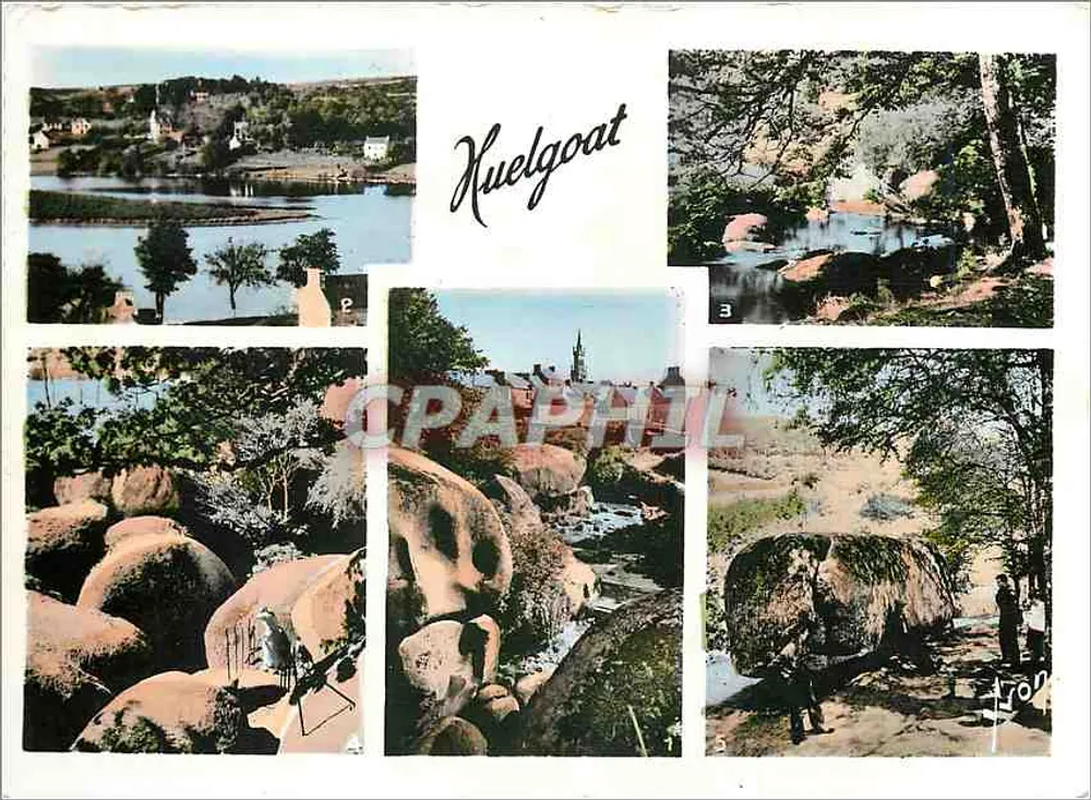 Huelgoat — Panoramablick und natürliche Sehenswürdigkeiten — Éditions d'Art, n° 261 - Vorderseite