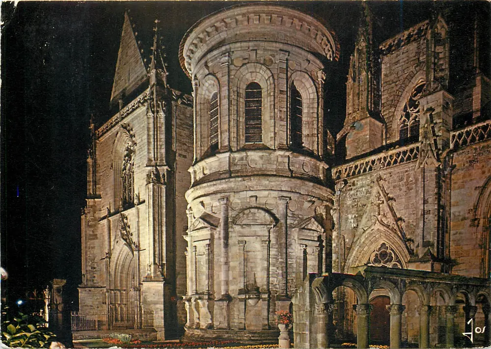 Die beleuchtete Kathedrale — Vannes — Editions d'Art JCS - Vorderseite